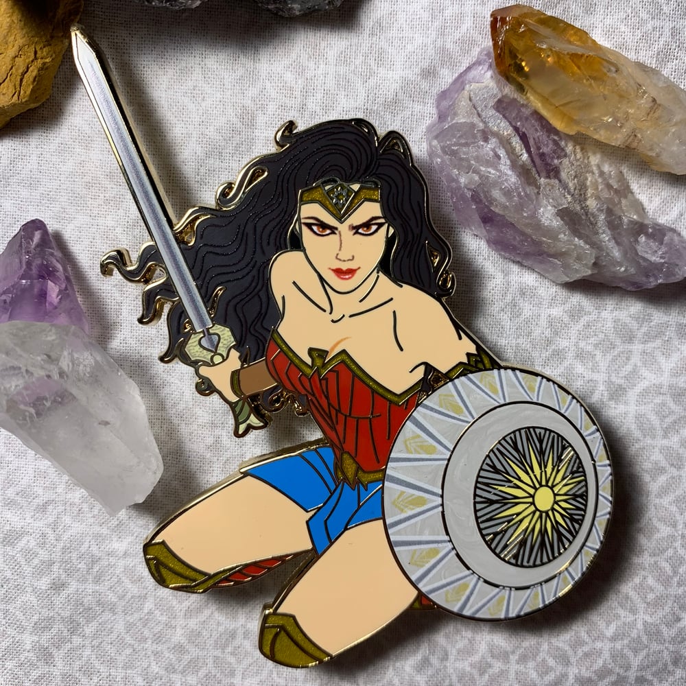Amazonian Warrior Pin