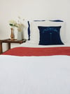 Grande Berce   Housse de coussin en cyanotype