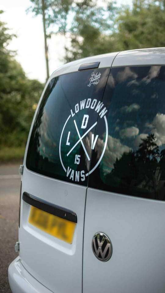 Image of Circle lowdown vans sticker