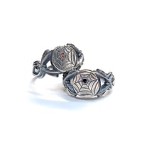 Image 3 of DG+AO Collection: Jeweled Web ring in sterling silver or gold
