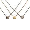DG+AO Collection: Jeweled Web necklace in sterling silver or 14k gold