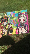 Hanako and Yashiro painting!!!