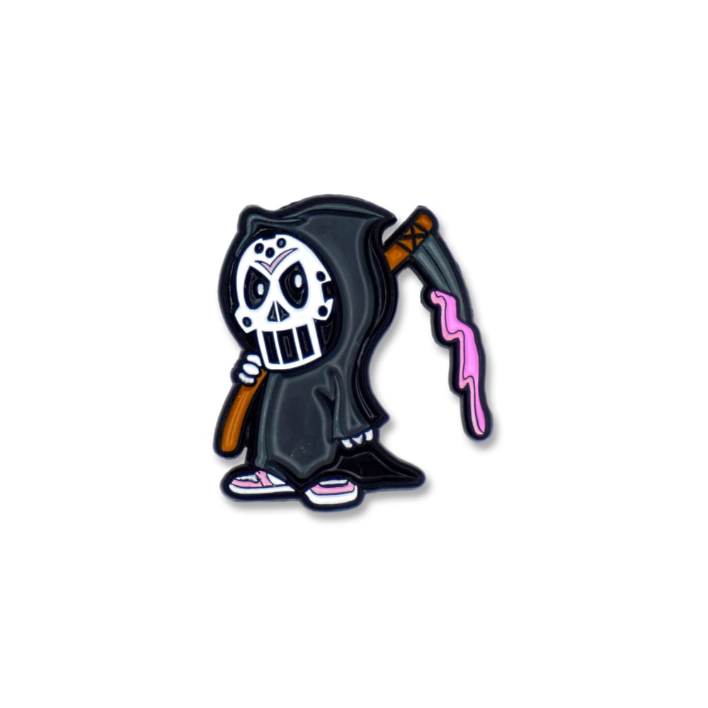 PBJ x The Capologists - Sticky Reaper enamel pin