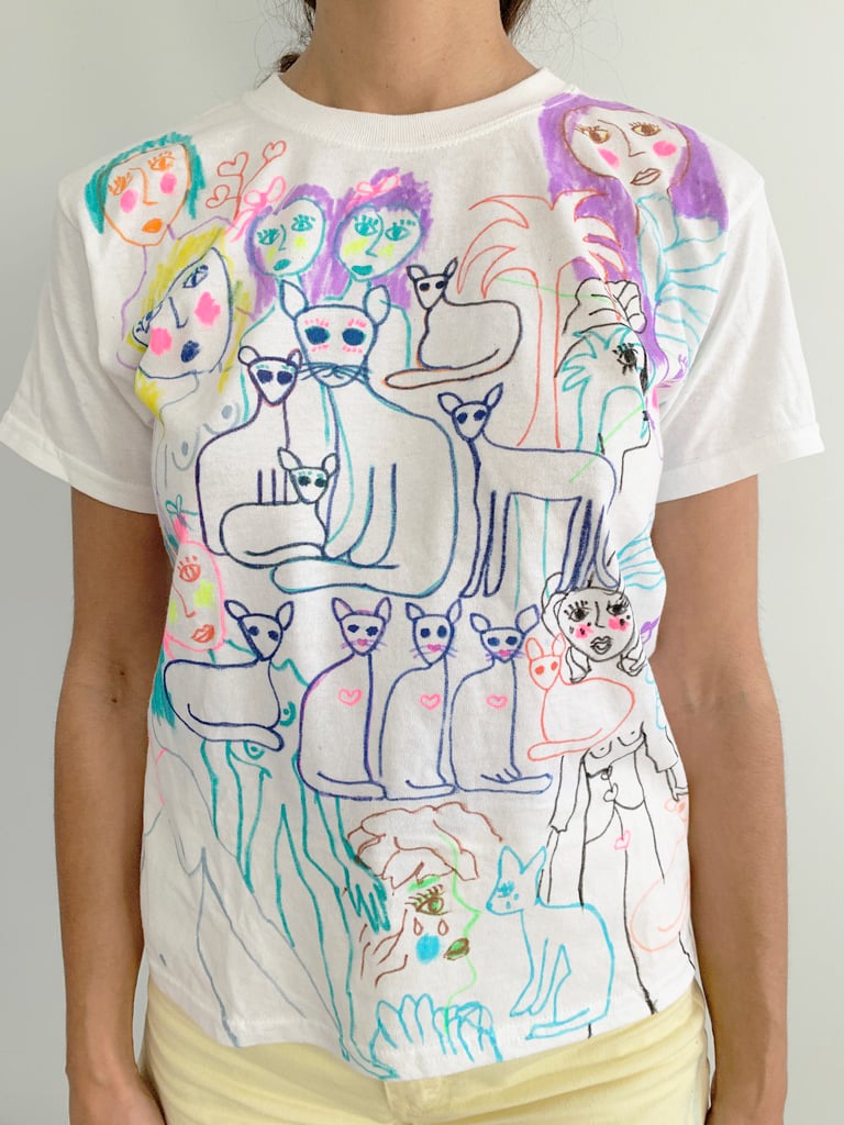 Image of Observing Cats T-Shirt 