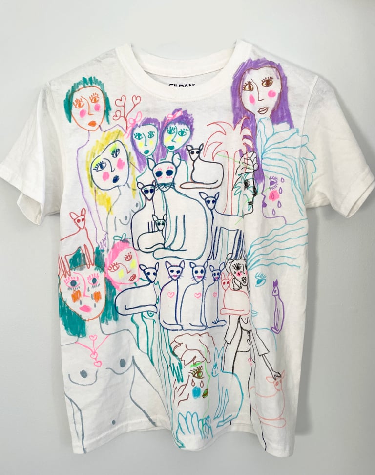 Image of Observing Cats T-Shirt 