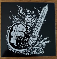 Image 1 of Wise Blood Records sticker
