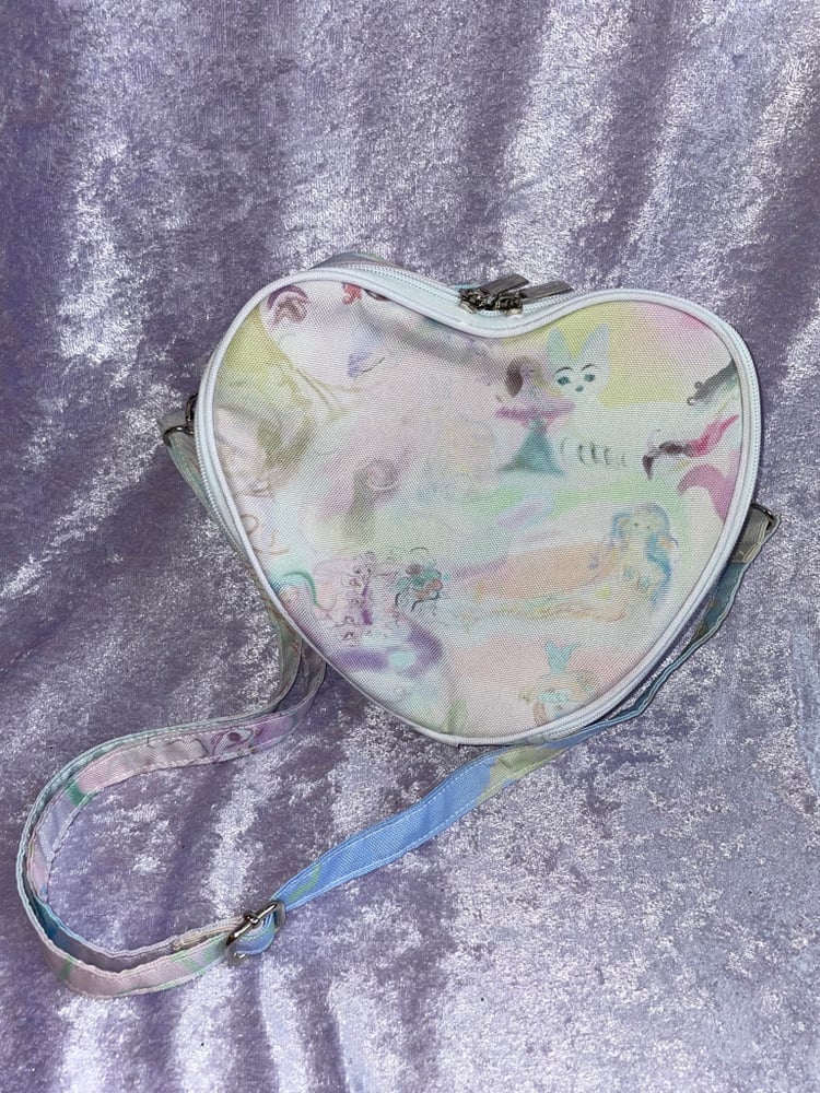 Image of Heart Purse-Misty Mermaids
