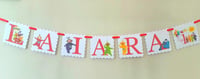 Image 5 of Personalised Teletubbies Banner, ANY AGE Teletubbies Party,Teletubbies Bunting