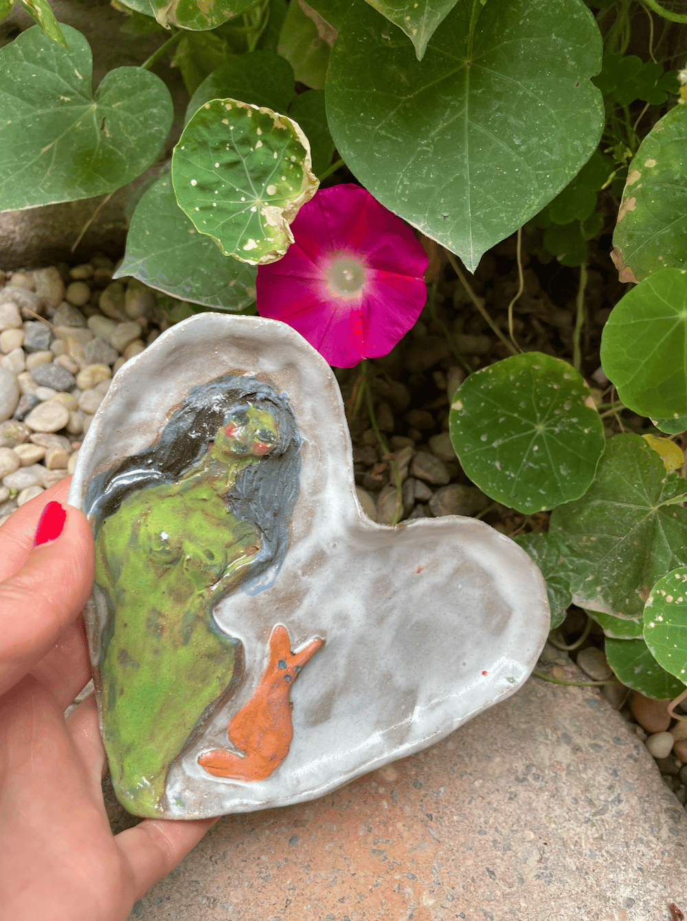 Image of Trinket Heart Dish 