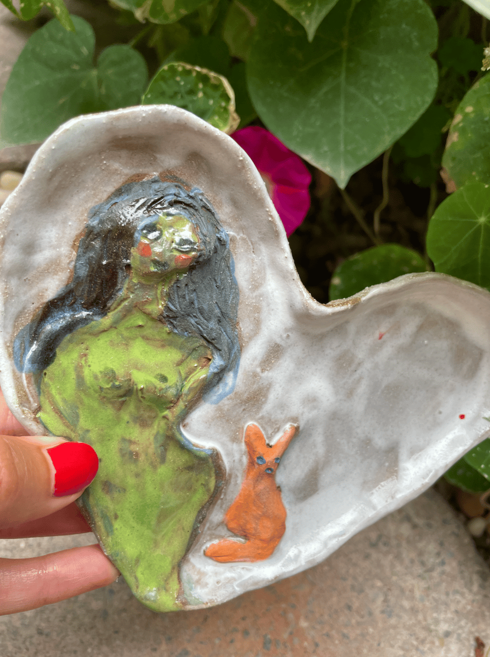 Image of Trinket Heart Dish 