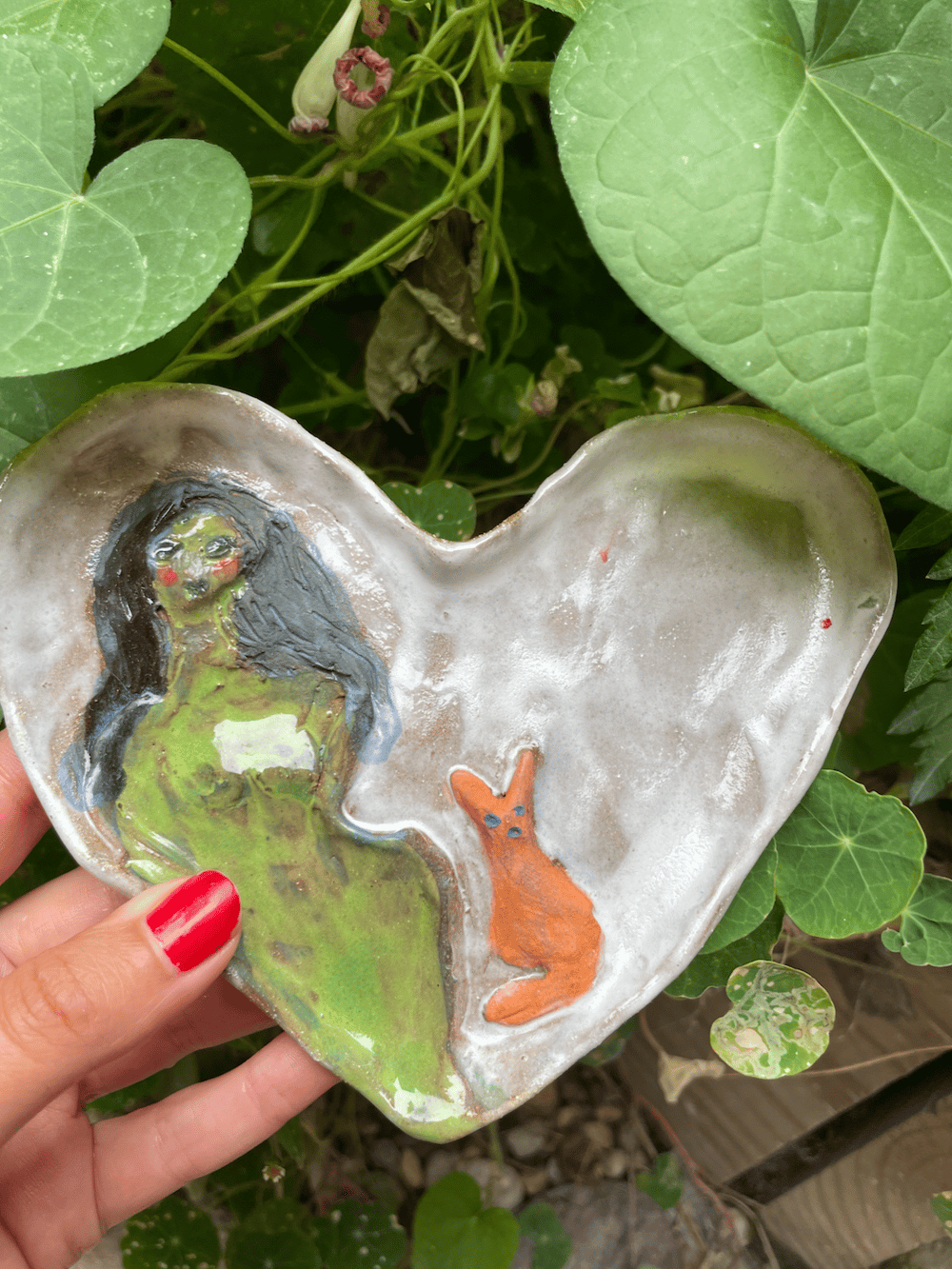 Image of Trinket Heart Dish 