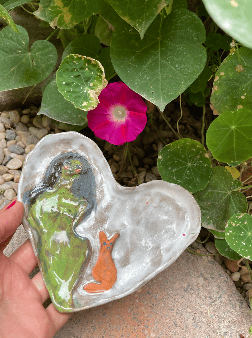 Image of Trinket Heart Dish 