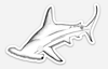 Hammerhead Sticker