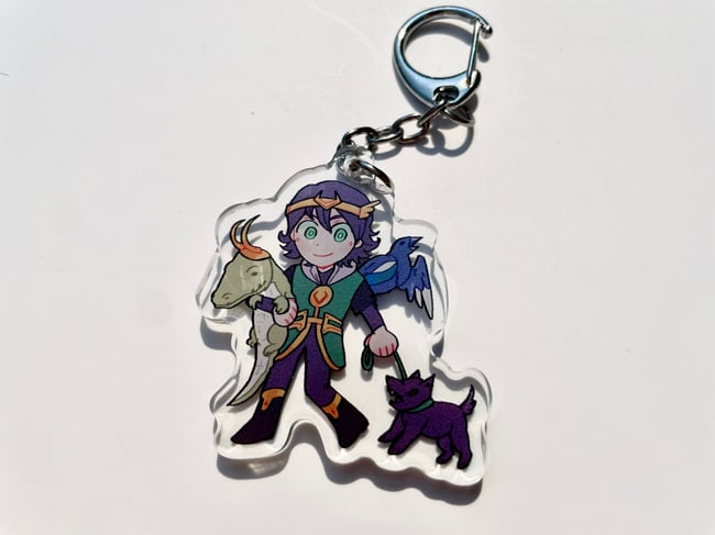 Kid Loki Acrylic Charm