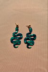 Eden Earrings in Green