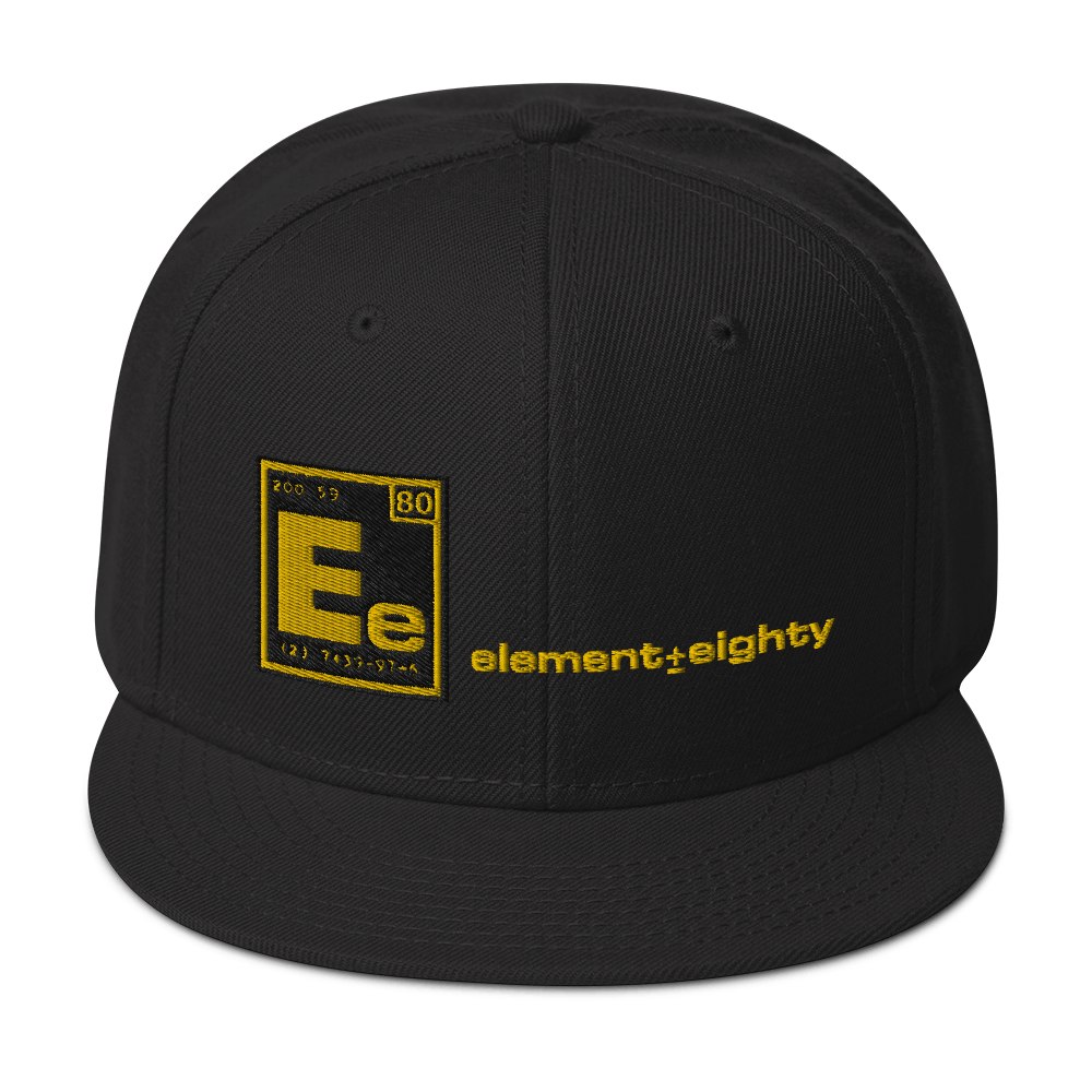 E80 Logo Snapback Hat
