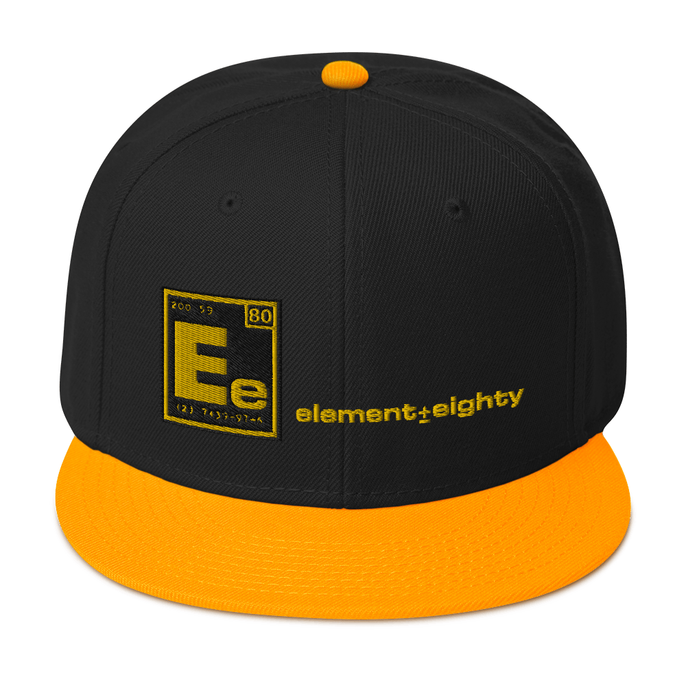 E80 Logo Snapback Hat