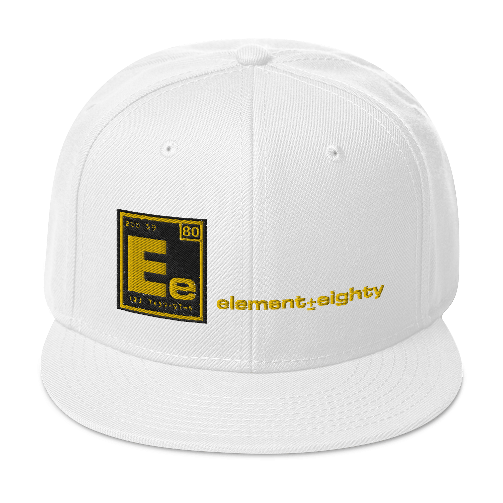 E80 Logo Snapback Hat