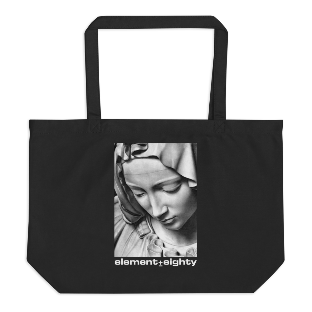 Virgin Mary E80 Large organic tote bag copy