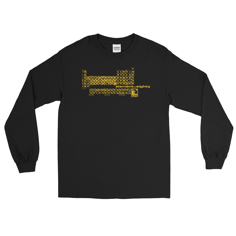 E80 Retro Logo Men’s Long Sleeve Shirt