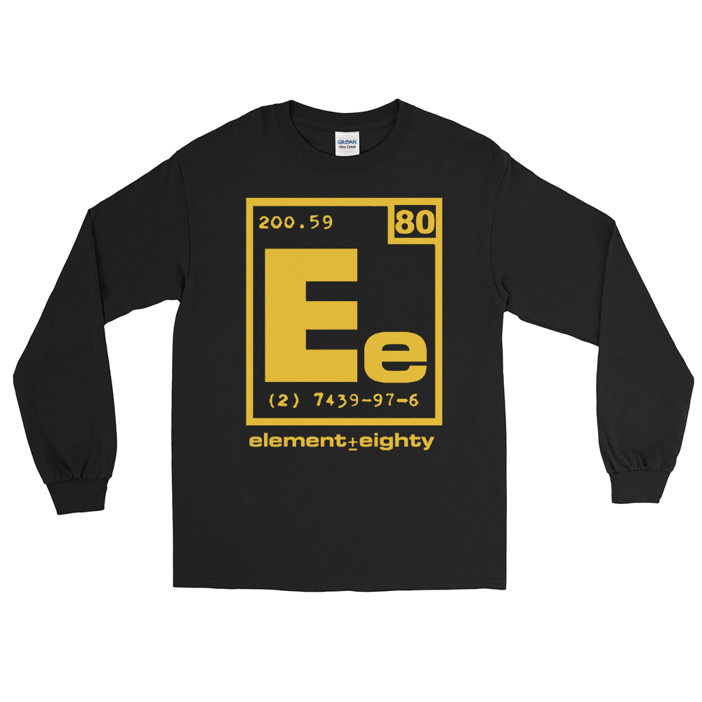 E80 Logo Men’s Long Sleeve Shirt