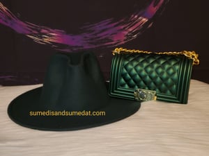 Image of S & S (Small Size Only)Diamond Jelly Handbags 