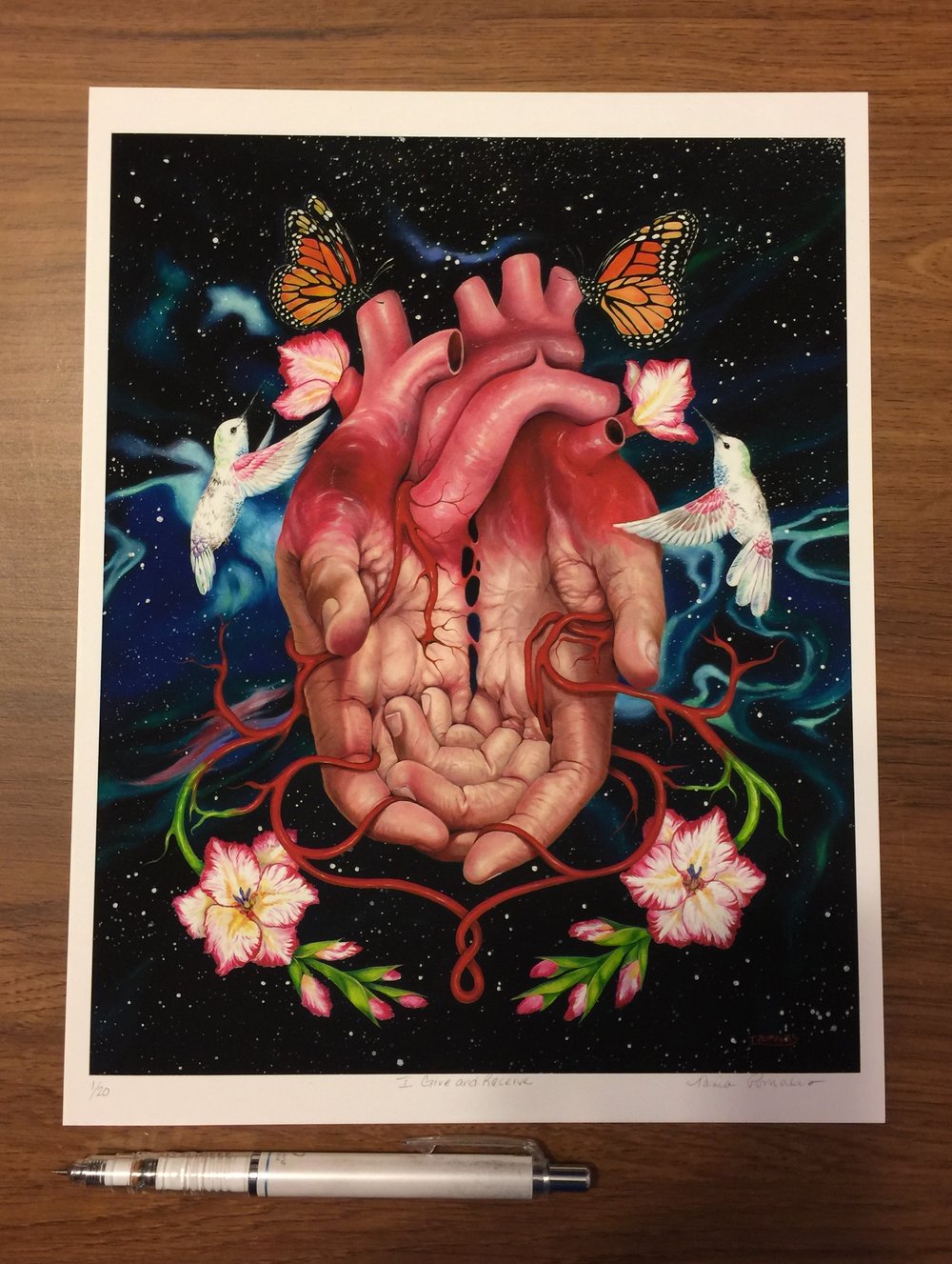 I GIVE AND RECEIVE (Limited edition print)