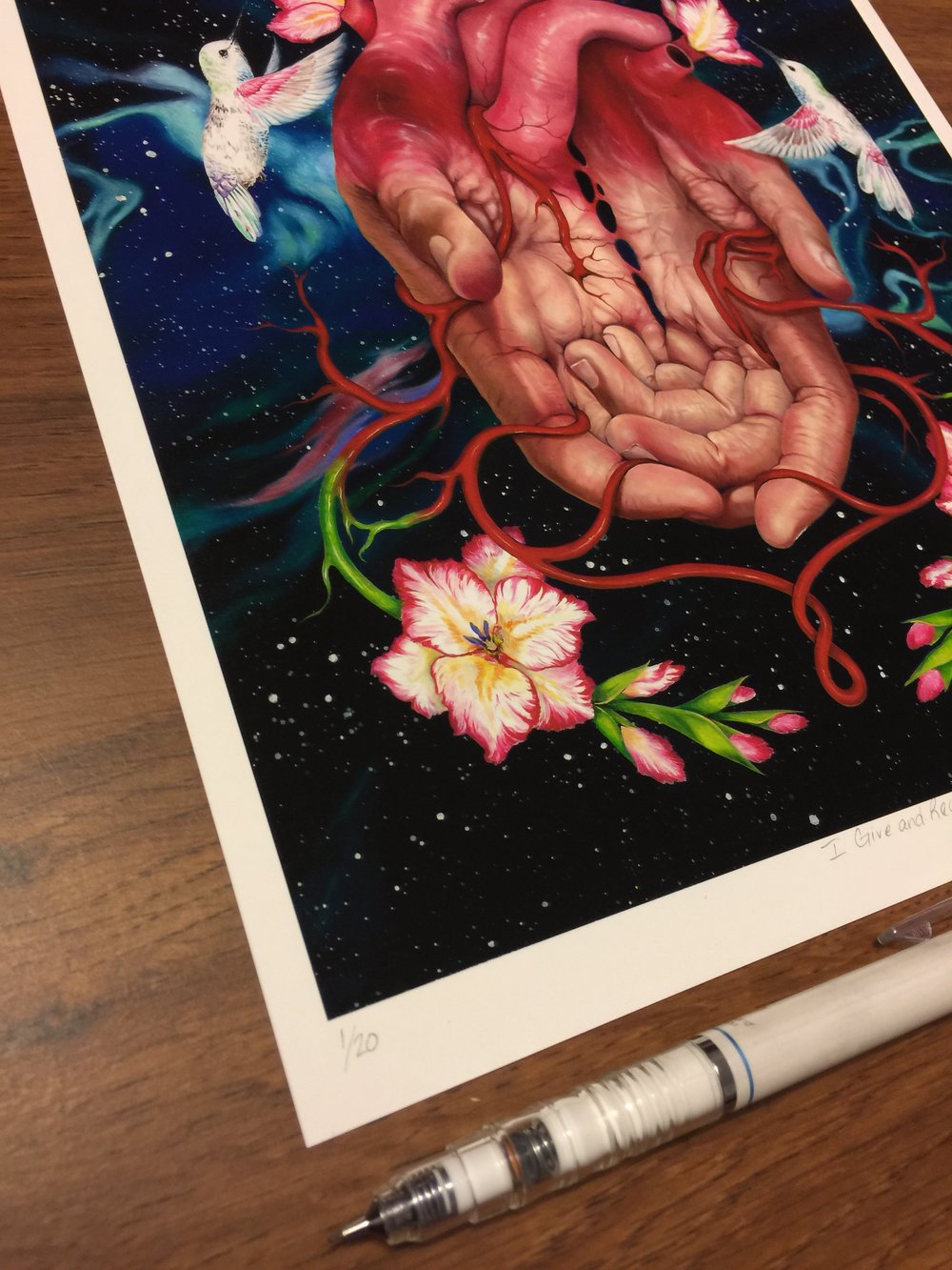 Image of I GIVE AND RECEIVE (Limited edition print)