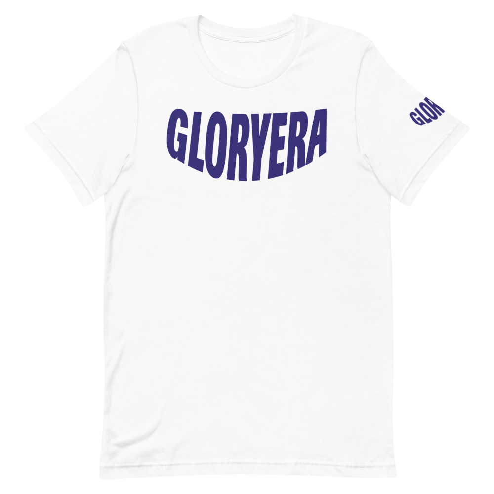 Image of GLORYERA® CREW TEE (WHITE/CONCORD)