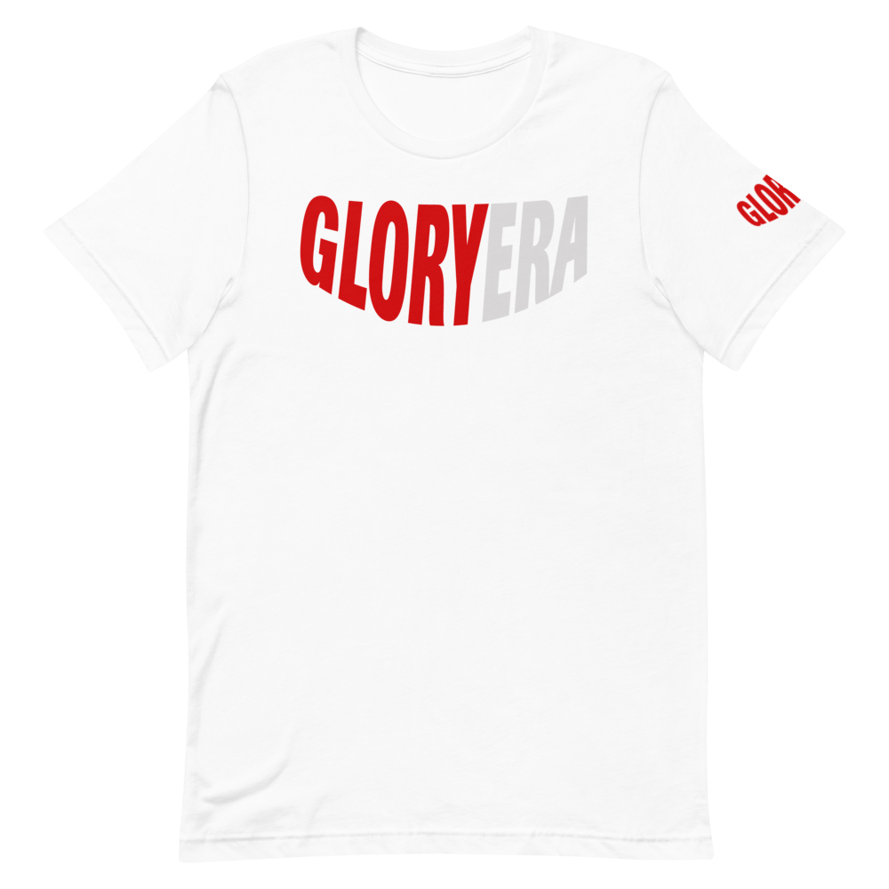 Image of GLORYERA® CREW TEE (UNIVERSITY RED/ VAST GRAY)