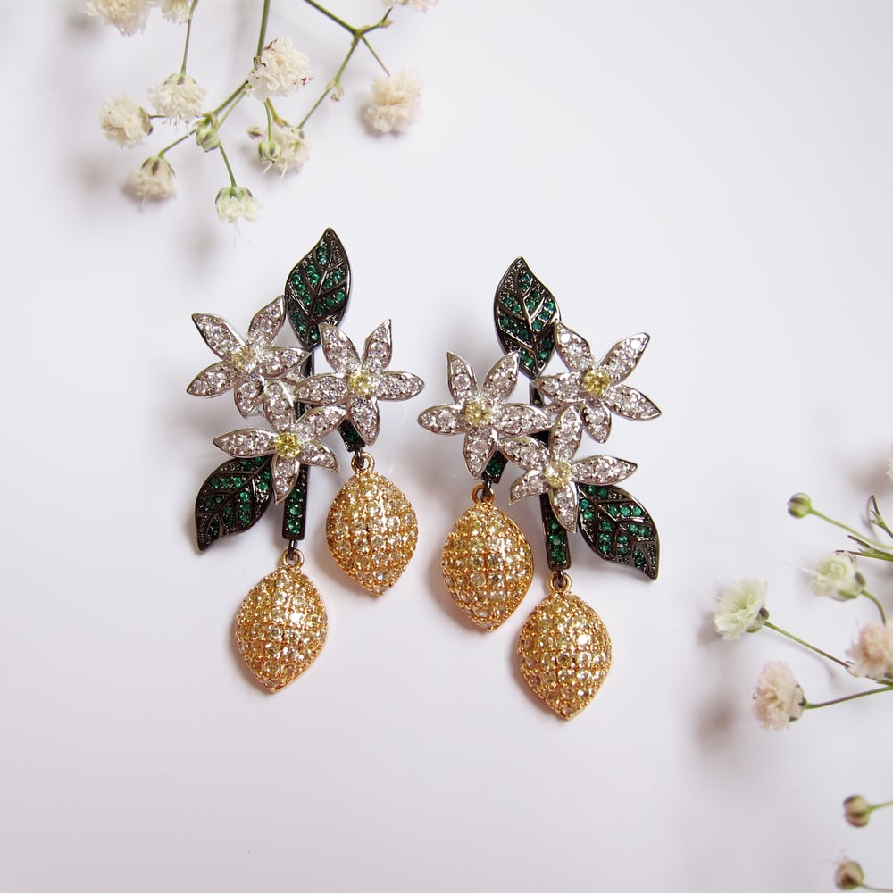 Image of Lemon Punch earrings 