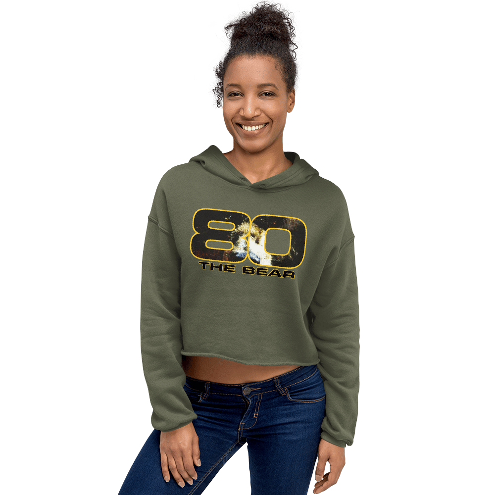 The Bear E80 Logo Crop Hoodie