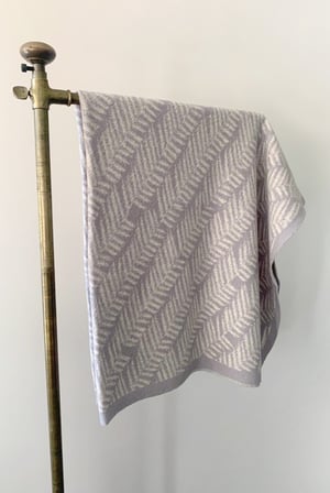 Image of Herringbone Fern Blanket - Aotearoa Collection
