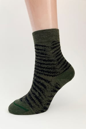 Image of Herringbone Fern Socks - Aotearoa Collection