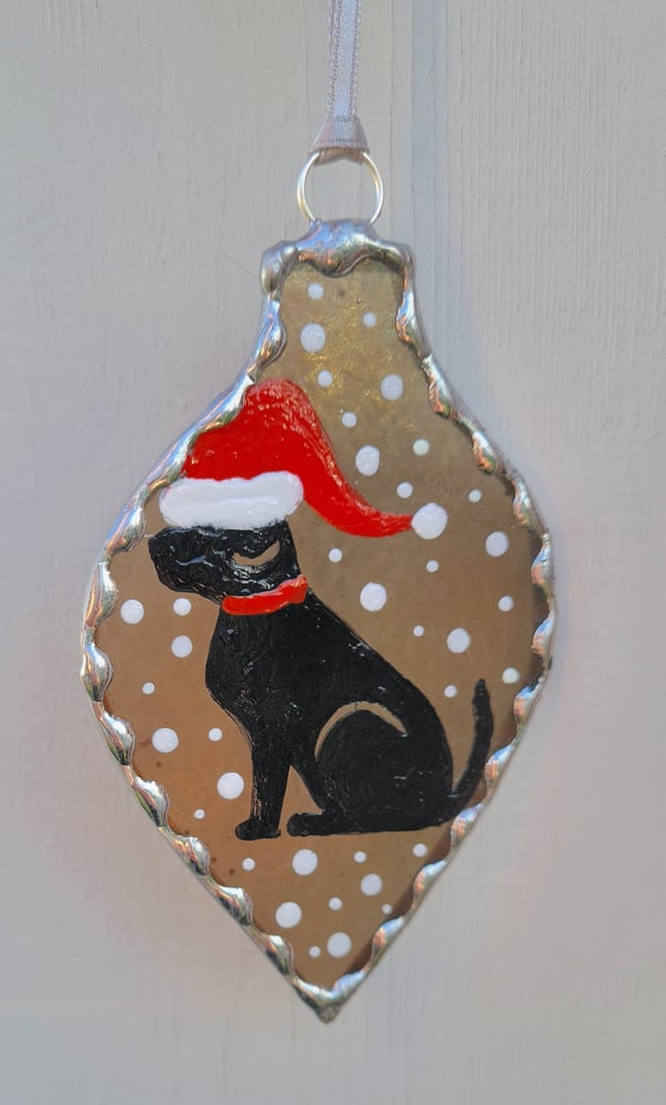 Image of Dog Christmas Decoration 