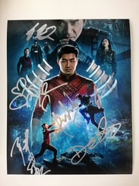 Shang Chi Cast Signed (6) 8x10