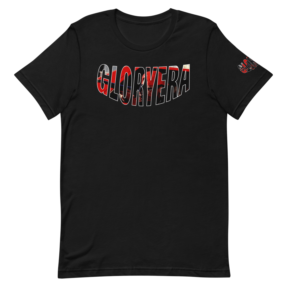 Image of GLORYERA® CREW TEE (BLACK/WHITE/REDSHOT)