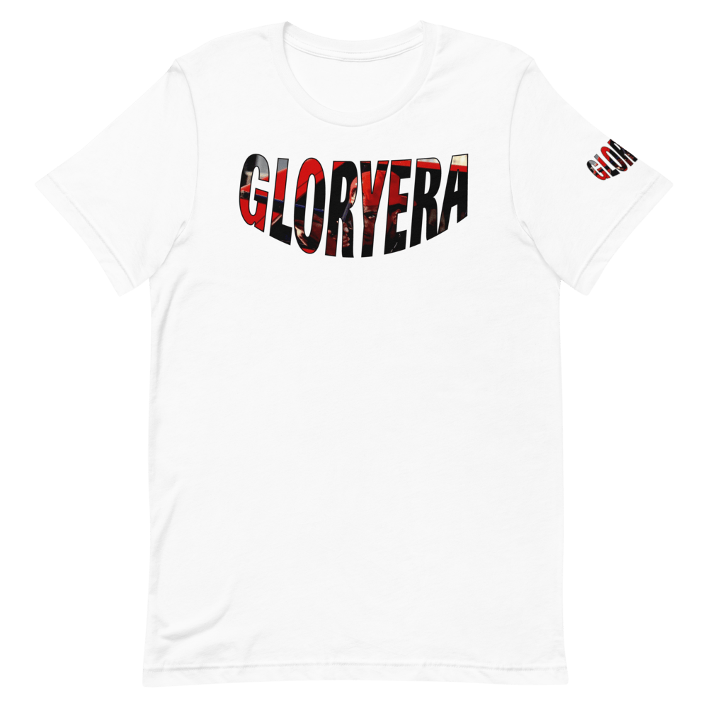 Image of GLORYERA® CREW TEE (WHITE/BLACK/REDSHOT)