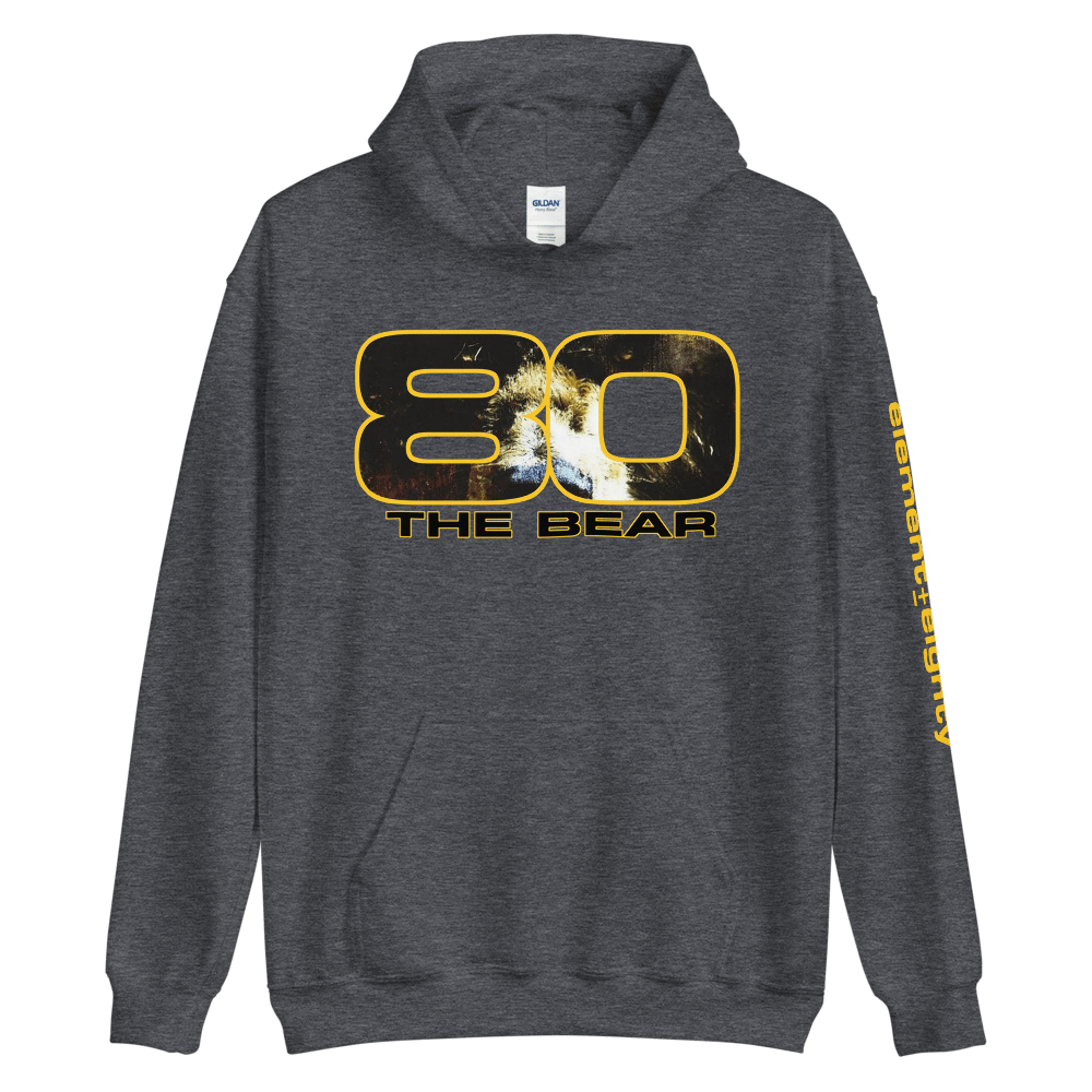 The Bear E80 Unisex Hoodie Sleeve Logo