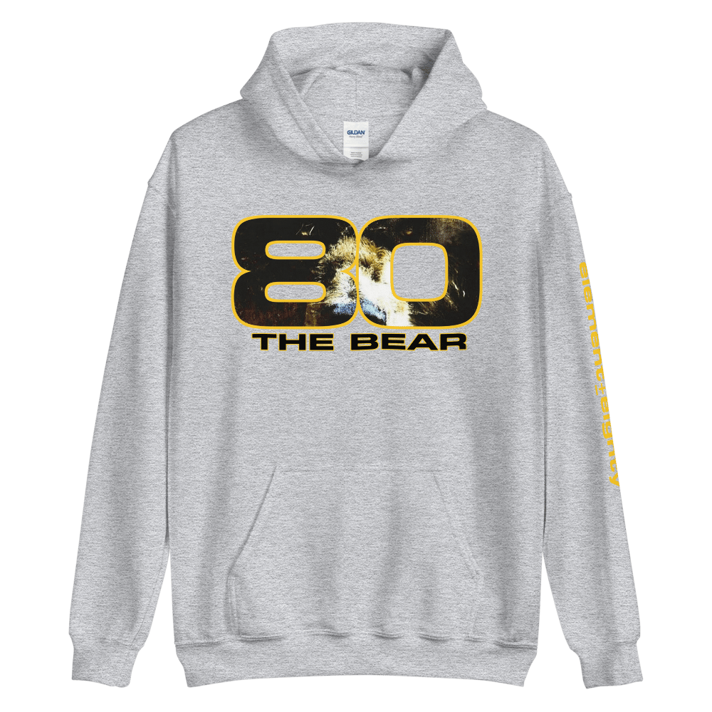 The Bear E80 Unisex Hoodie Sleeve Logo