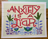 SALE: anxiety 5x7, 8x10+ (slightly imperfect... aren't we all?) 