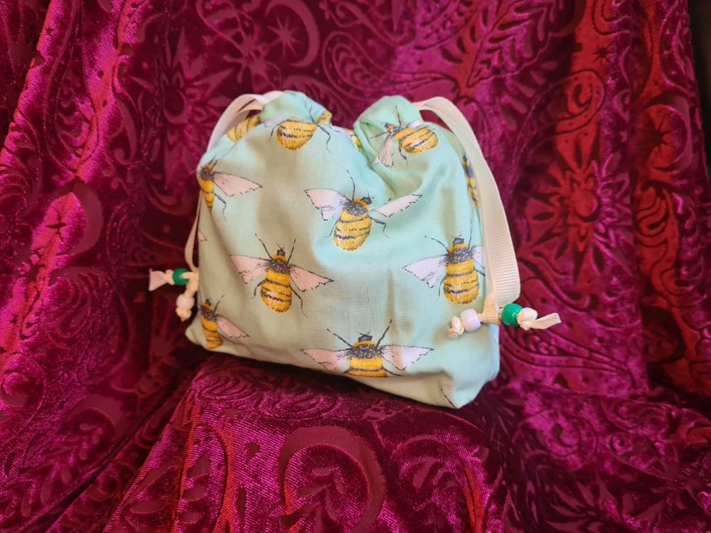 Image of For the Love of Green Bees - Giant Adventurer's Bag