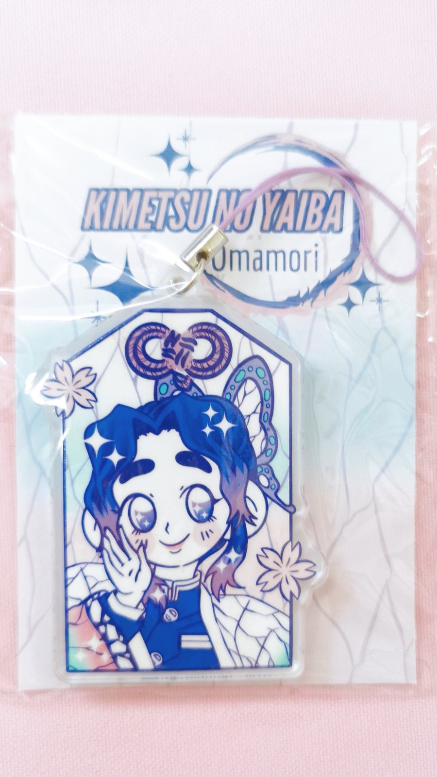 Image of Kimetsu no yaiba omamori keychain "Pillar version" 