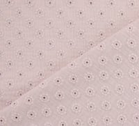 DOUDOU BRODERIE ROSE POUDRÉ