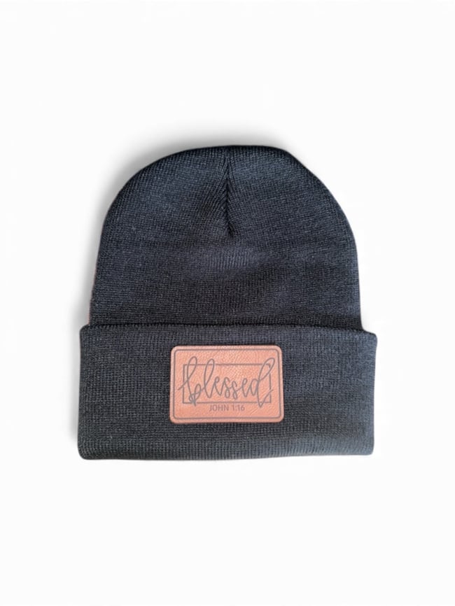 Black Blessed Beanie 