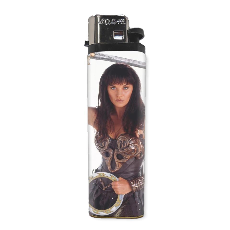 MF Doom/ Kurt Cobain/ Lemmy/ Xena 'Warrior Princess'/ Mia Wallace 'Pulp Fiction'(Lighters)