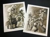 "Space Pirates Rue & Katryn" Reproduction Print Set