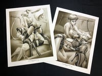 "Stuffing Stephie & Toni" Reproduction Print Set