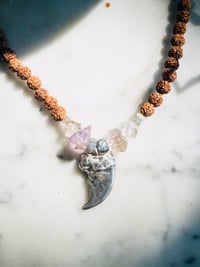 Image 3 of Bear claw gemstone necklace 