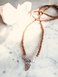 Image 4 of Bear claw gemstone necklace 